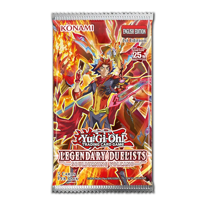 Yu Gi Oh! Legendary Duelists: Soulburning Volcano Booster