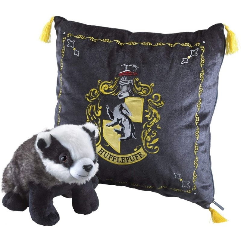 HARRY POTTER - HUFFLEPUF HOUSE PLIŠANAC I JASTUK