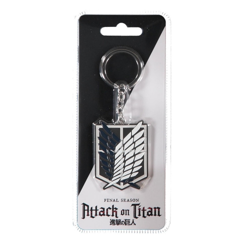 ATTACK ON TITAN - LOGO METALNI PRIVJESAK ZA KLJUČEVE