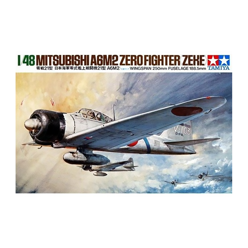 61016 - MITSUBISHI A6M2 TYPE 21 ZERO 1/48
