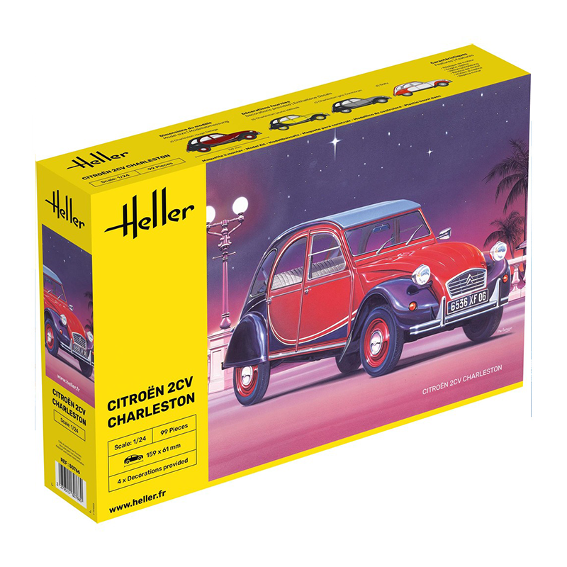 80766 – CITROEN 2CV CHARLESTON 1/24