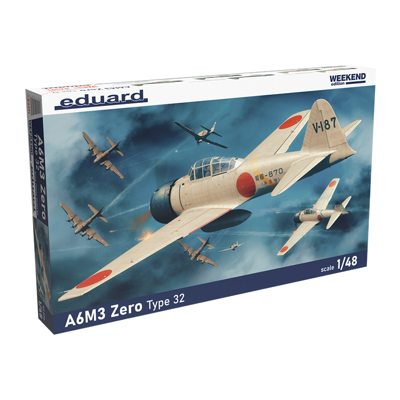 84191 - A6M3 ZERO TYPE 32 WEEKEND EDITION 1/48