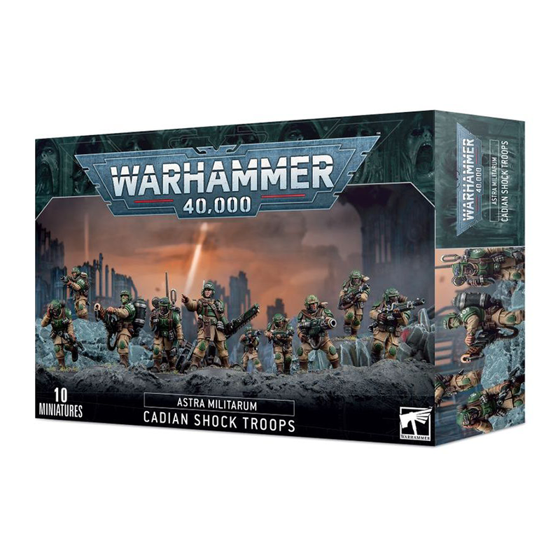 Astra Militarum Cadian Shock Troops