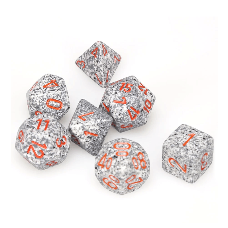 Chessex SPECKLED GRANITE Set Kockica