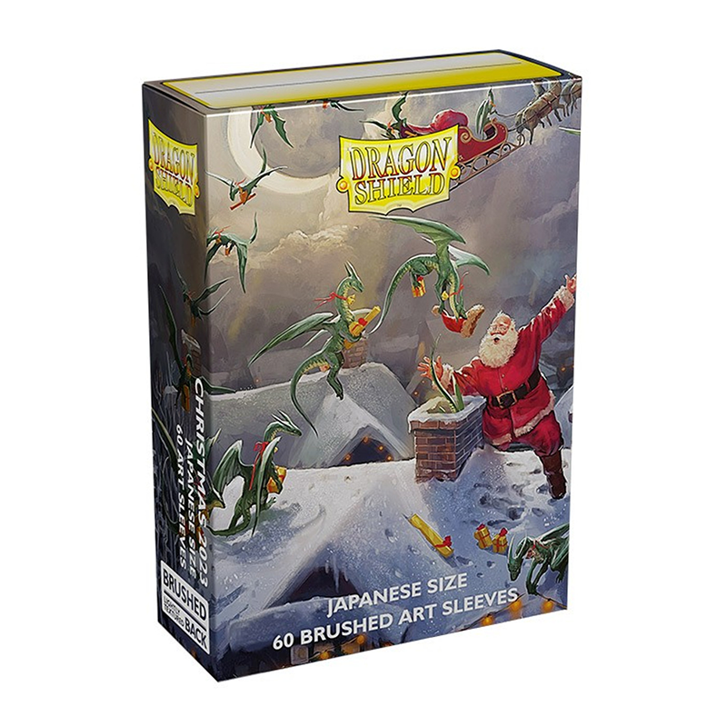 Dragon Shield Japanese Brushed Art Christmas 2023 sleeves