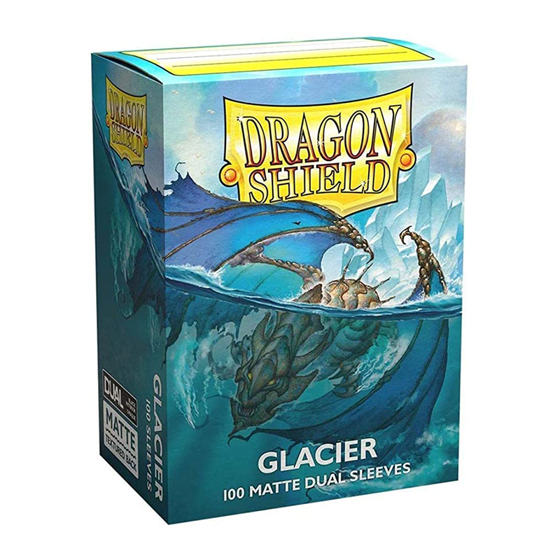 Dragon Shield Standard Dual Matte Glacier sleeves