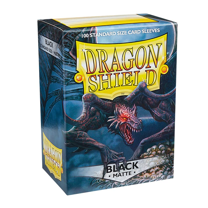 Dragon Shield Standard Matte black sleeves