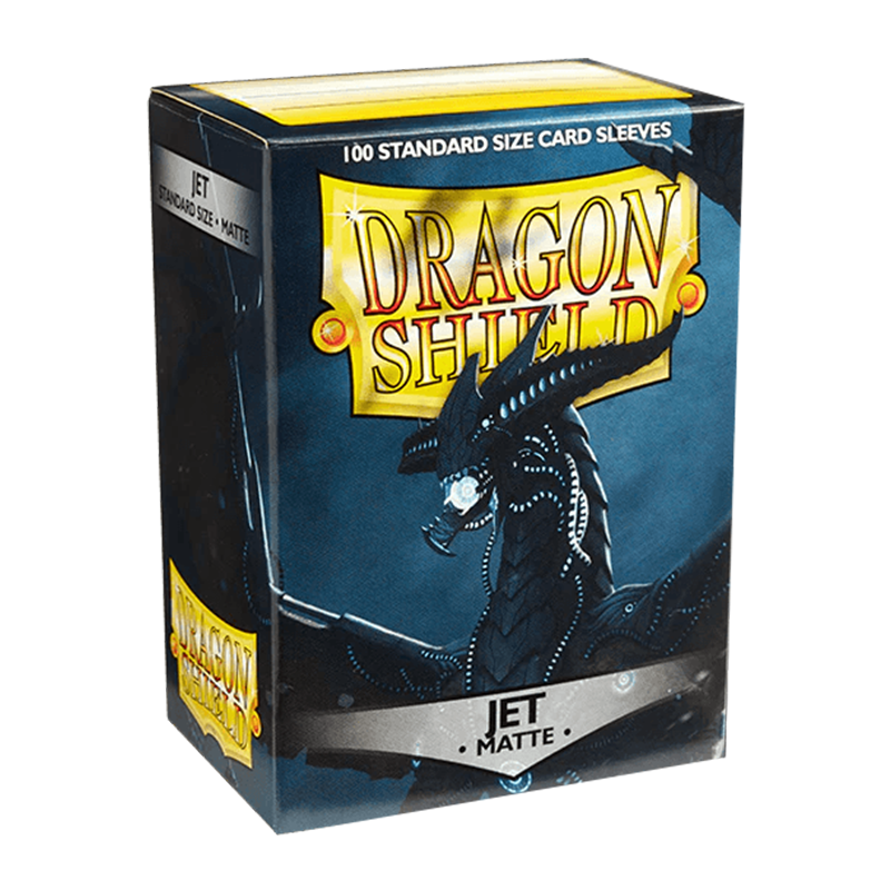 Dragon Shield Standard Matte jet sleeves