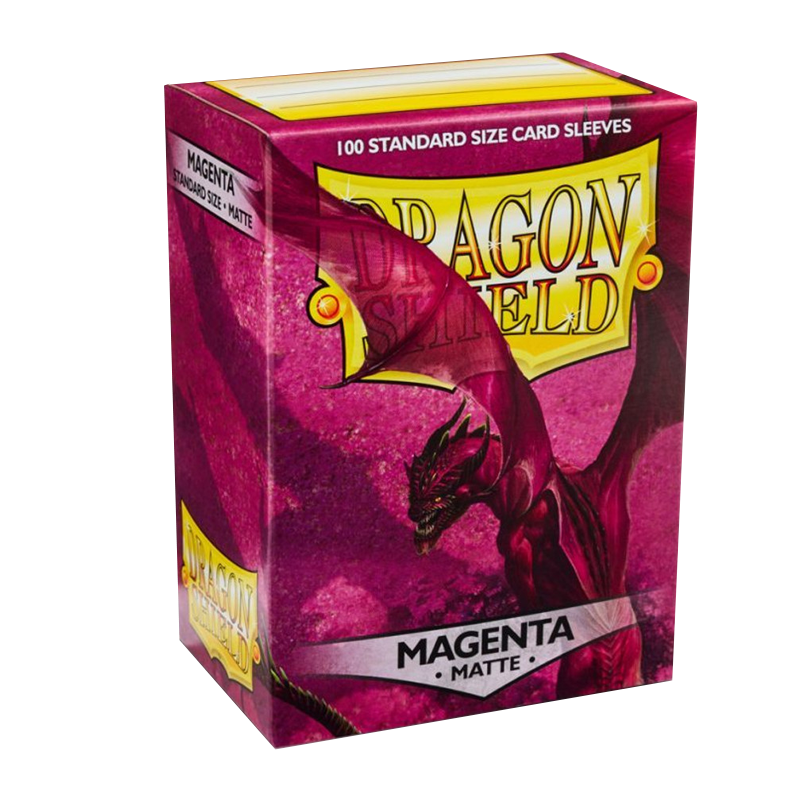 Dragon Shield Standard Matte magenta sleeves