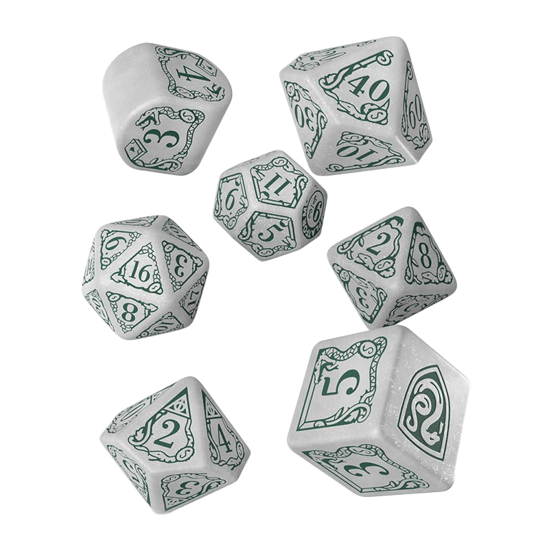 Q-WORKSHOP HARRY POTTER SLYTHERIN WHITE set kockica