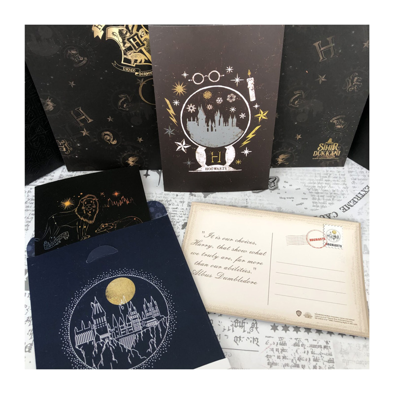 HARRY POTTER - DRAWING Set Razglednica