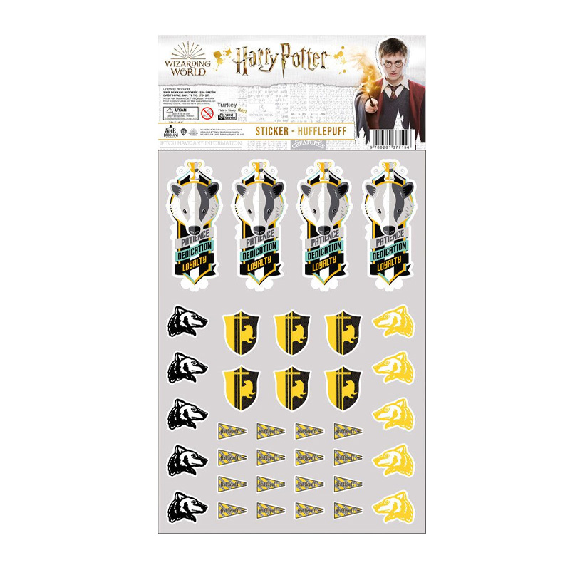 Harry Potter - Hufflepuff naljepnice