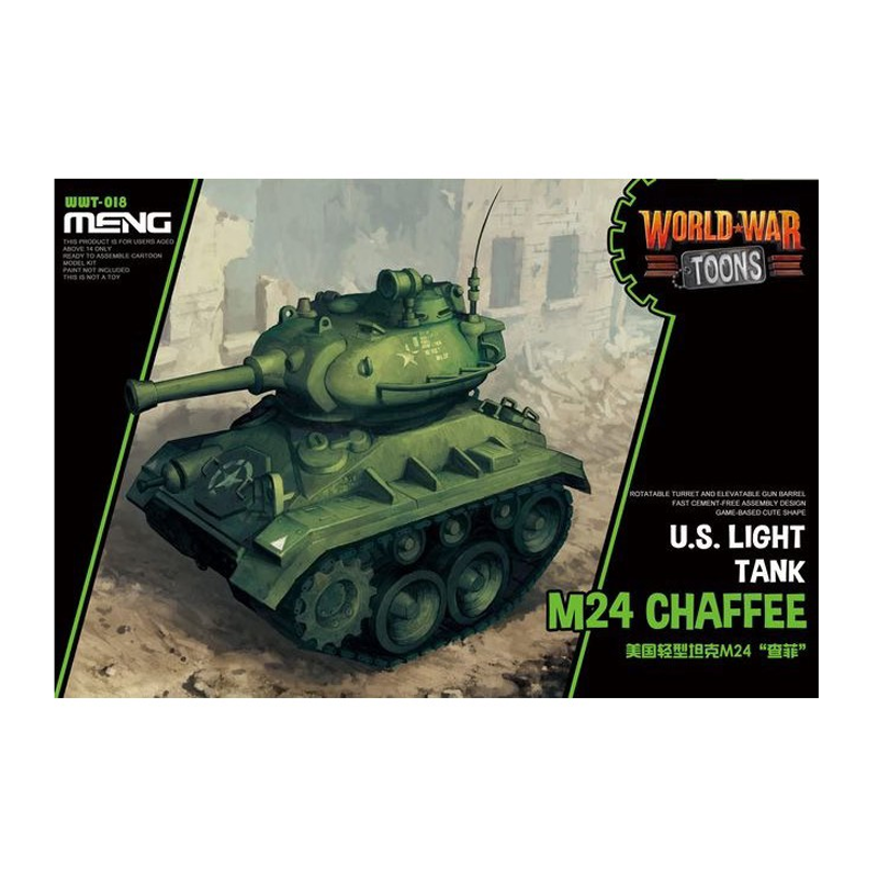 WWT-018 - U.S. LIGHT TANK M24 CHAFFEE (CARTOON MODEL)