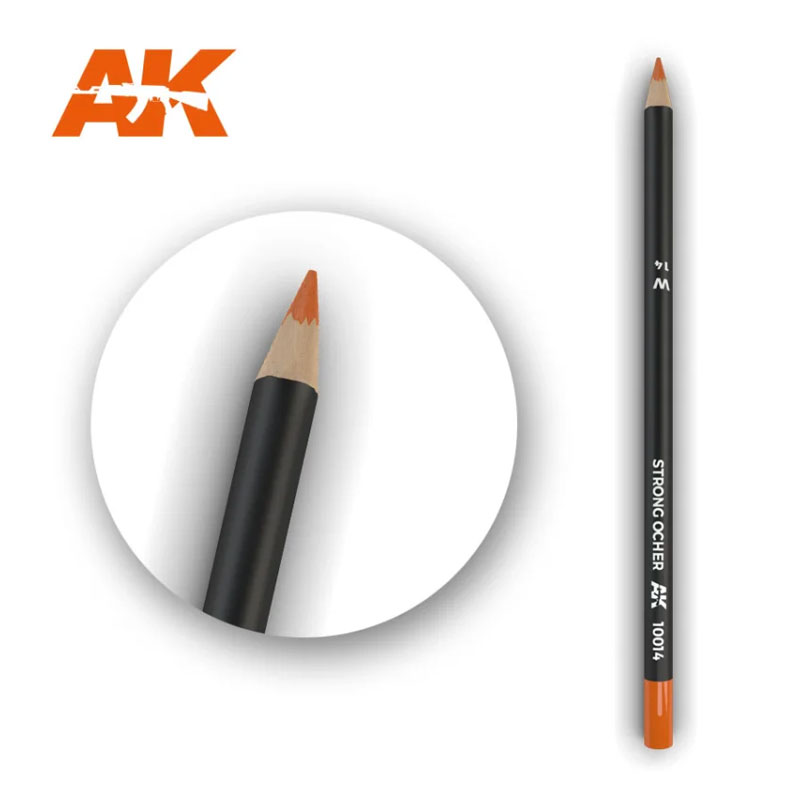 AK10014 - WATERCOLOR PENCIL STRONG OCHER