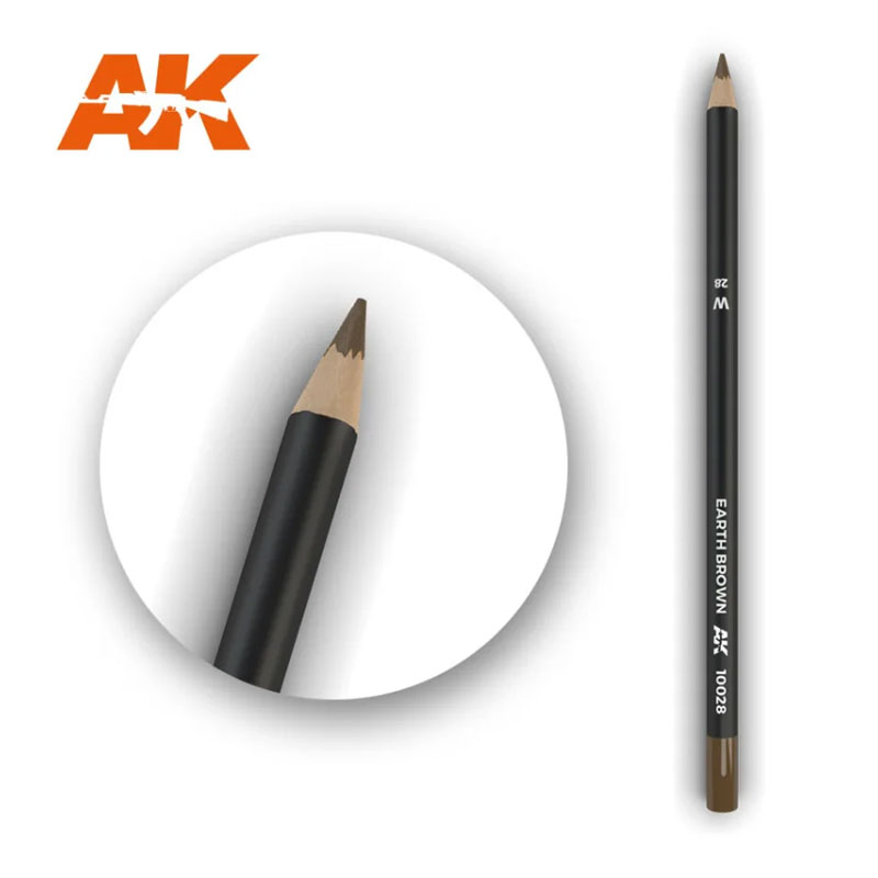 AK10028 - WATERCOLOR PENCIL EARTH BROWN