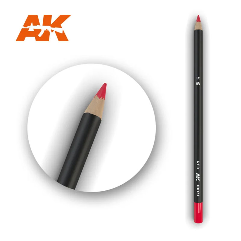 AK10031 - WATERCOLOR PENCIL RED