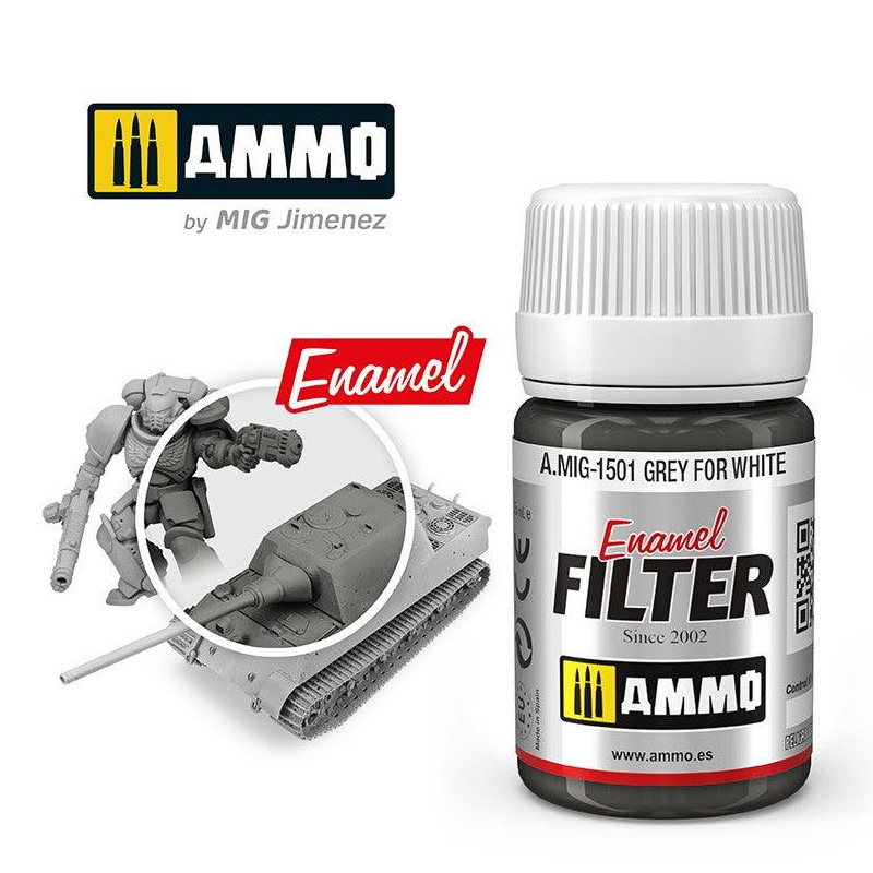 AMMO: 1501 - GREY FOR WHITE