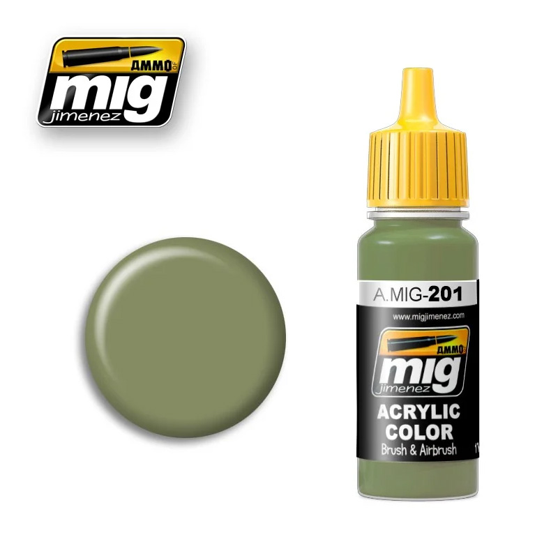 AMMO: 201 - FS 34424 LIGHT GRAY GREEN