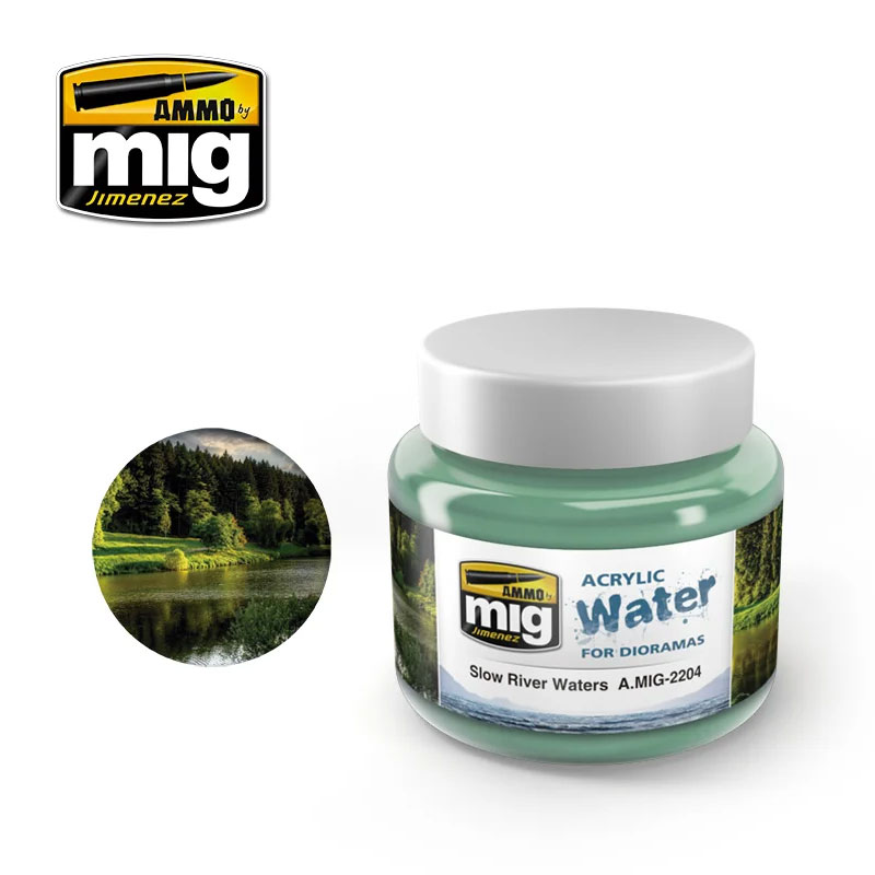 AMMO: 2204 - SLOW RIVER WATERS ACRYLIC
