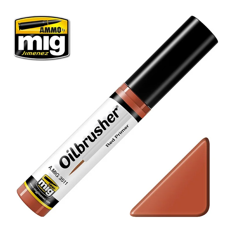 AMMO: 3511 - OILBRUSHER - RED PRIMER