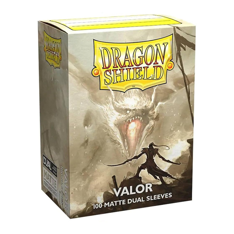 DRAGON SHIELD STANDARD SIZE MATTE DUAL SLEEVES VALOR