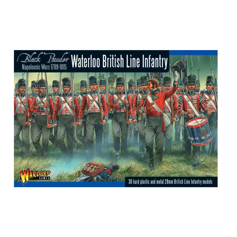 WATERLOO BRITISH LINE INFANTRY