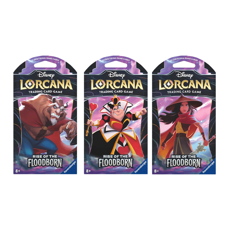 LORCANA RISE OF THE FLOODBORN SLEEVED BOOSTER