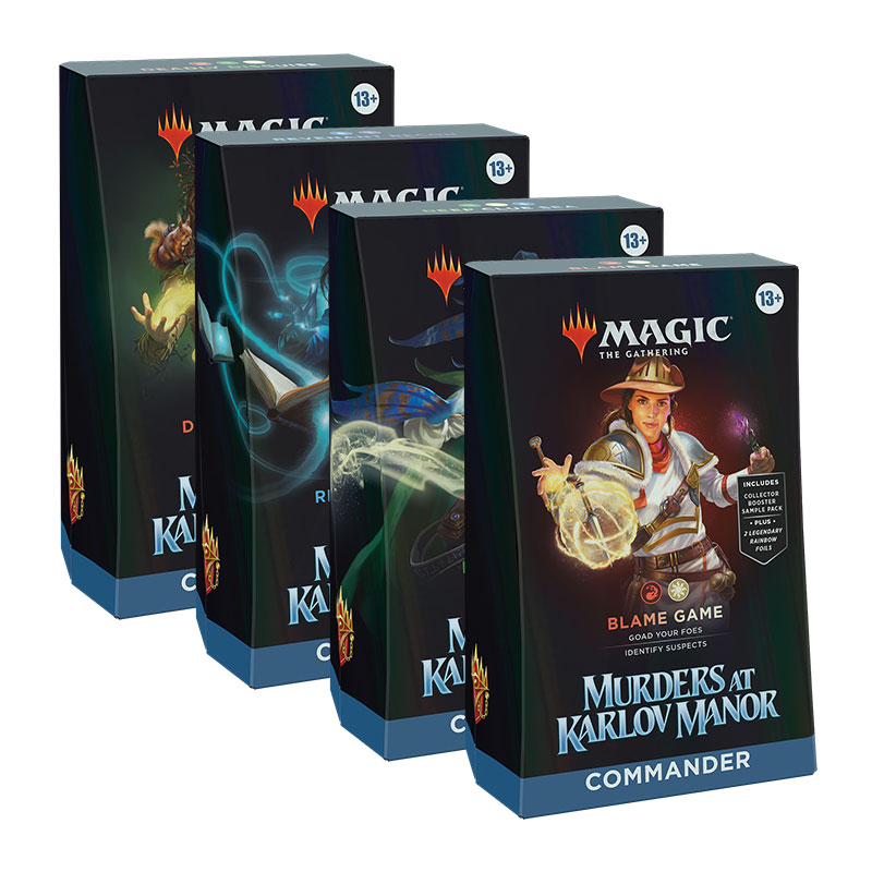 MTG MURDERS AT KARLOV MANOR COMMANDER DECK