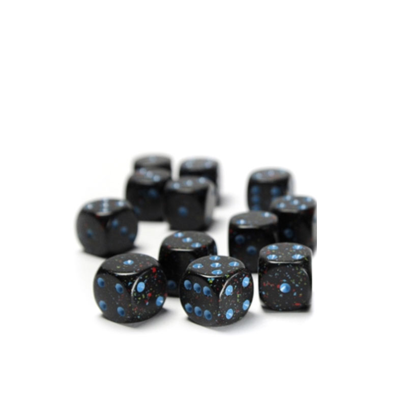 CHESSEX SPECKLED 16MM BLUE STARS SET D6 KOCKICA