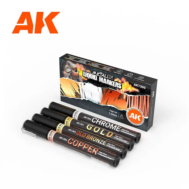 AK: 1300 - METALLIC MARKERS