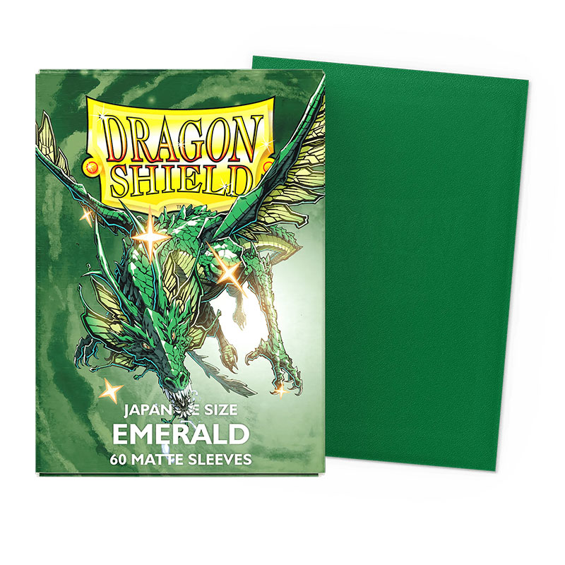 DRAGON SHIELD JAPANESE MATTE SLEEVES EMERALD