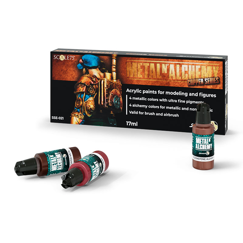 SCALE 75 - SSE-021 - METAL'N ALCHEMY COPPER SERIES SET