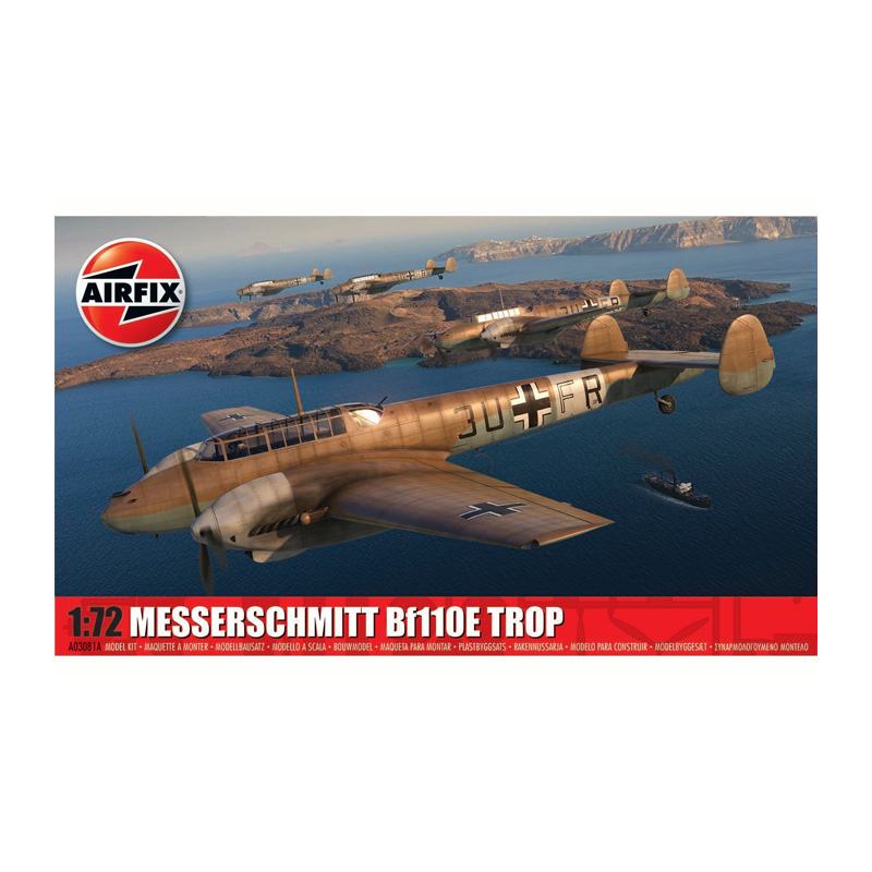 A03081A - MESSERSCHMITT BF110E/E-2 TROP 1/72