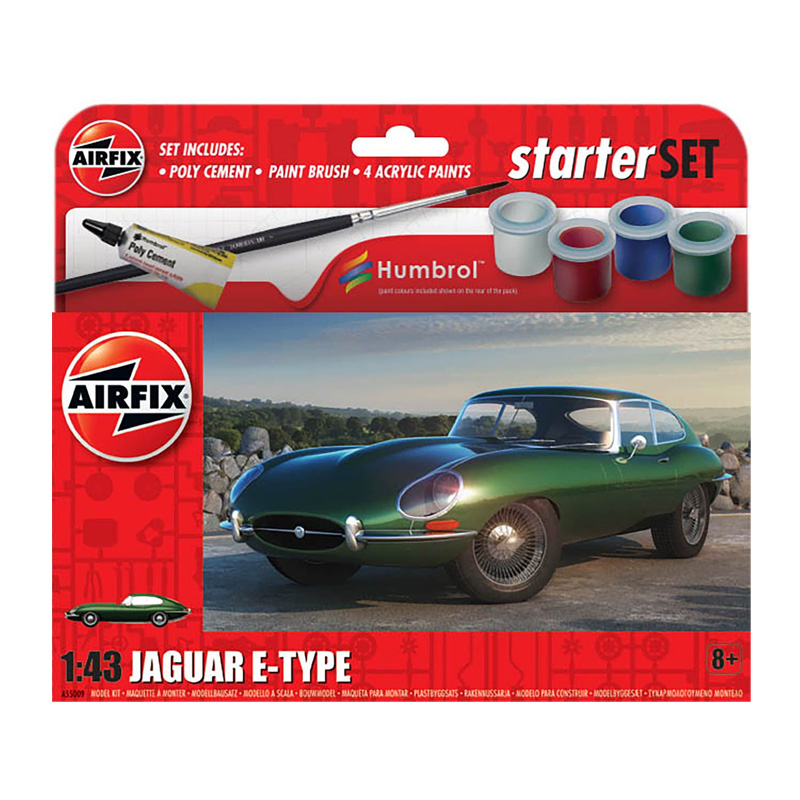 A55009 - SMALL STARTER SET JAGUAR E-TYPE 1/43