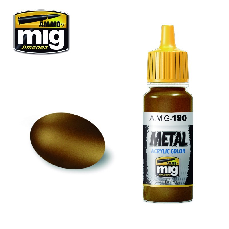 AMMO: 190 - OLD BRASS