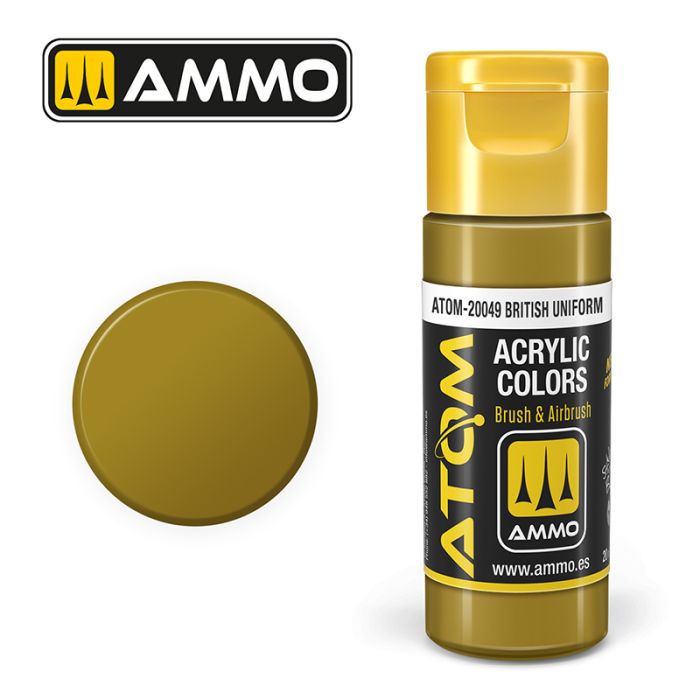 AMMO: 20049 - ATOM COLOR BRITISH UNIFORM