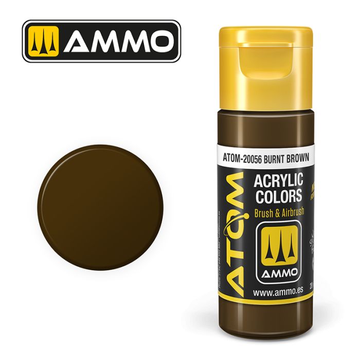 AMMO: 20056 - ATOM COLOR BURNT BROWN