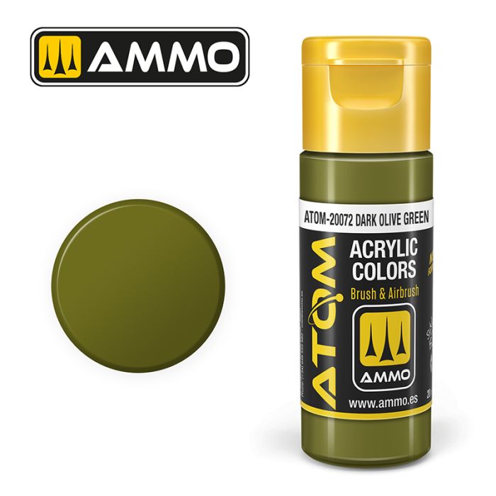 AMMO: 20072 - ATOM COLOR DARK OLIVE GREEN
