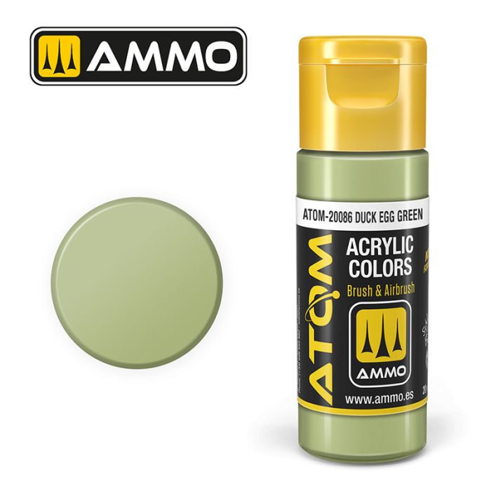 AMMO: 20086 - ATOM COLOR DUCK EGG GREEN