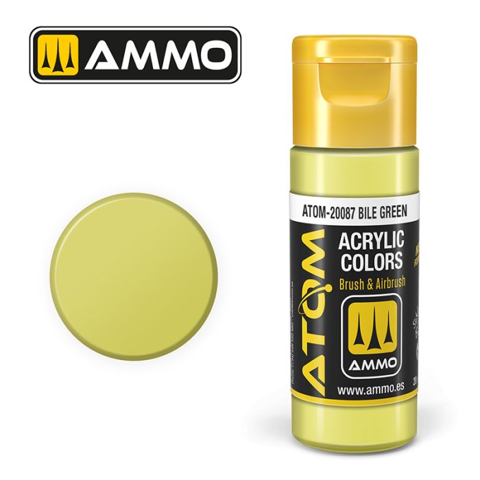 AMMO: 20087 - ATOM COLOR BILE GREEN