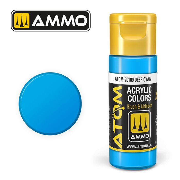 AMMO: 20109 - ATOM COLOR DEEP CYAN