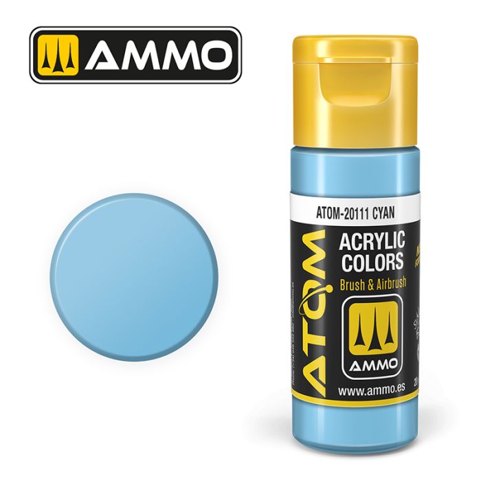 AMMO: 20111 - ATOM COLOR CYAN