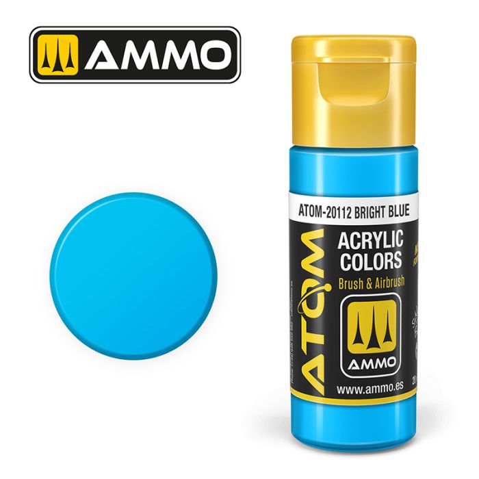 AMMO: 20112 - ATOM COLOR BRIGHT BLUE