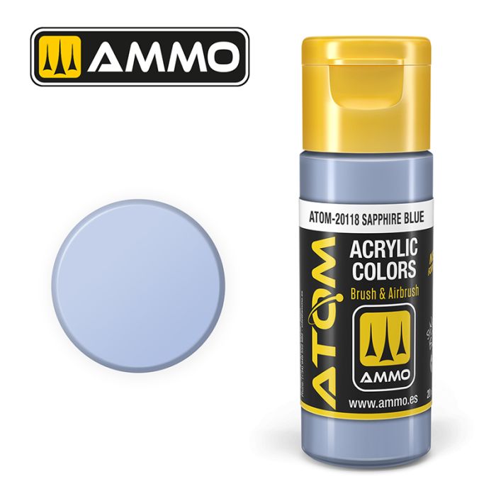 AMMO: 20118 - ATOM COLOR SAPPHIRE BLUE