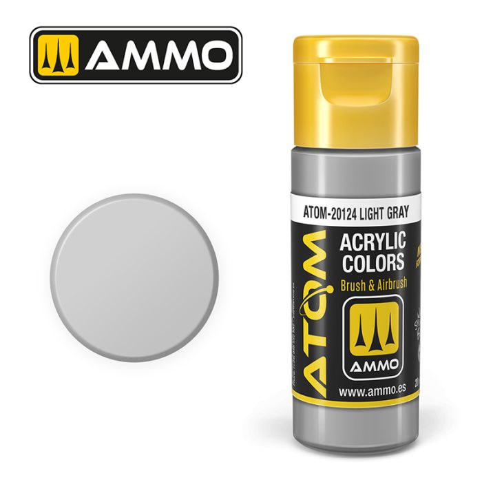 AMMO: 20124 - ATOM COLOR LIGHT GRAY