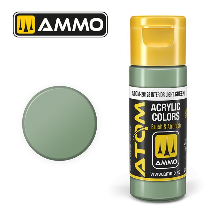 AMMO: 20128 - ATOM COLOR INTERIOR LIGHT GREEN
