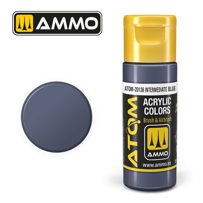 AMMO: 20136 - ATOM COLOR INTERMEDIATE BLUE