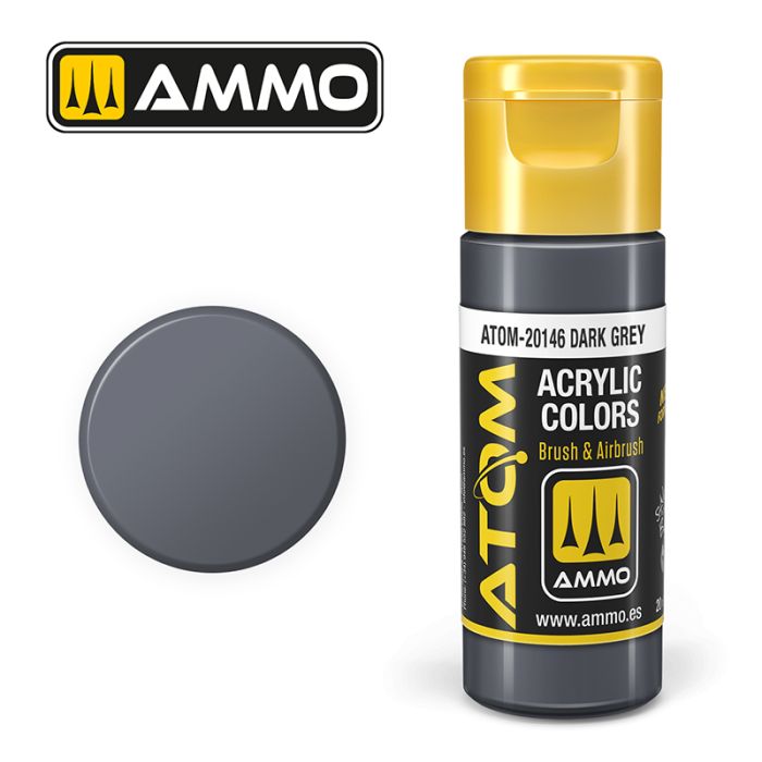 AMMO: 20146 - ATOM COLOR DARK GREY