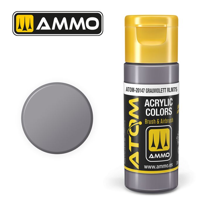 AMMO: 20147 - ATOM COLOR GRAUVIOLETT RLM75