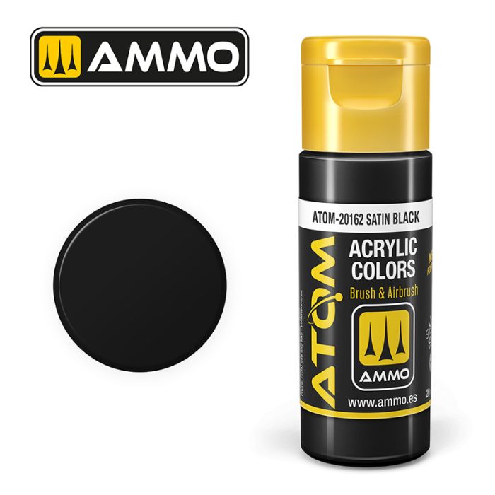 AMMO: 20162 - ATOM COLOR SATIN BLACK